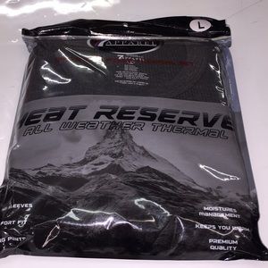 7 Apparel Heat Reserve Thermals Size Large Gray 💕